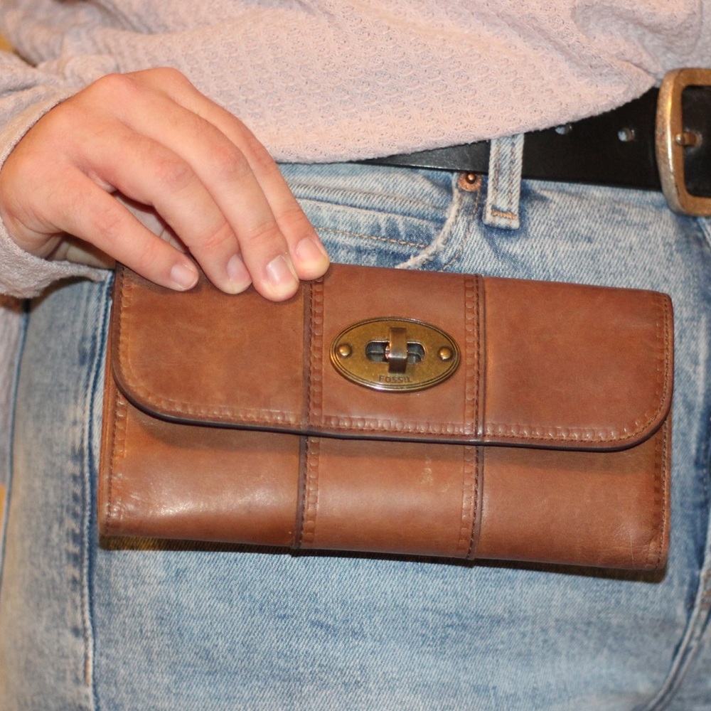 Fossil Leather Wallet